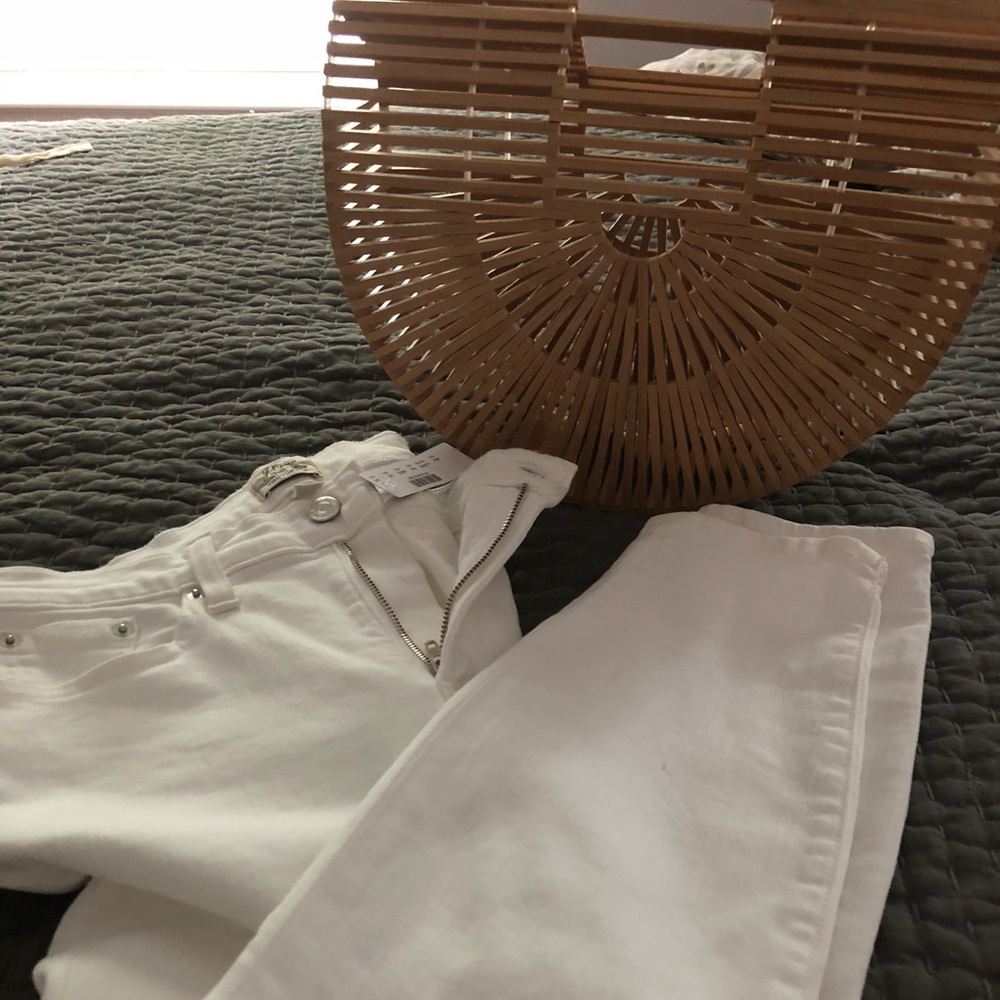 NWT jcrew jeans white